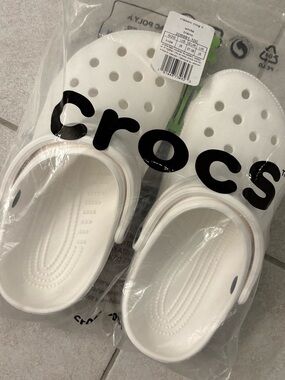 CROCS Kids Classic Clog - White